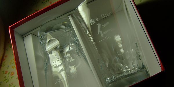 バカラのハイボールグラスへ名入れ|ベルーガハイボールへ彫刻.jpg