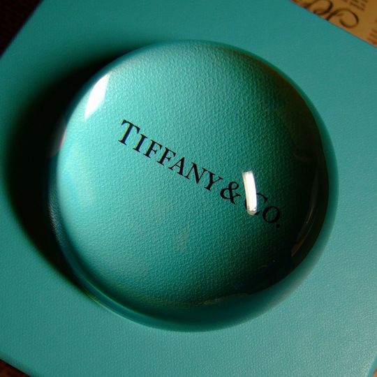 専用です。ティファニー製　SQUIBB  クリスタル　ペーパーウエイト ティファニー ペーパーウェイト クリア クリスタル 中古 インテリア