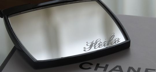 名入れ彫刻対応】シャネル コンパクトミラー｜誕生日・記念日・母の日