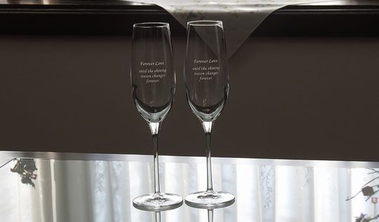 スワロフスキー フォトフレーム　ティファニー　ワイングラス　セット　シャンパン スペシャルラッピング付き】スワロフスキー SWAROVSKI ワイングラス