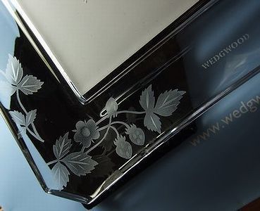 ウエッジウッドの写真立てへ名入れ【アルフレスコ】オーダーメイド