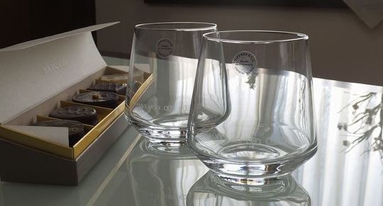 Tiffany &amp; Co. - ティファニー　タンブラー　ペアグラス　1837 袋付き TIFFANY & Co. (ティファニー) タンブラー 1837 2Pセット
